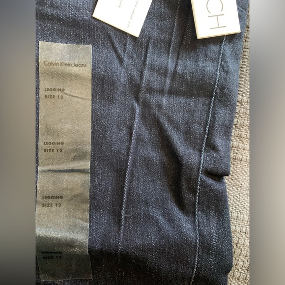 Calvin Klein Power Stretch Legging Skinny Jeans Size 12 NWT - Picture 4 of 11